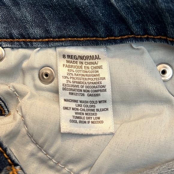 Aeropostale | Blue Jeggings | Size 8 - Picture 4 of 4